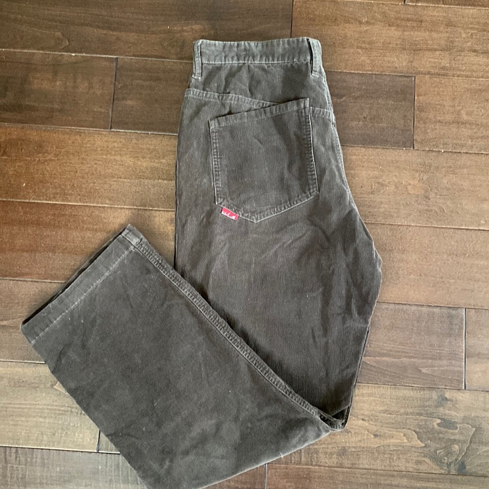 Quicksilver brown corduroy pants